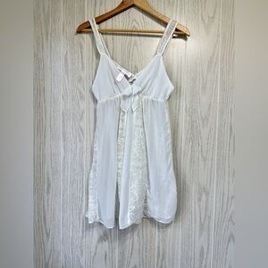 Oscar de la Renta Pink Label Sleepwear WHITE  Size M EUC